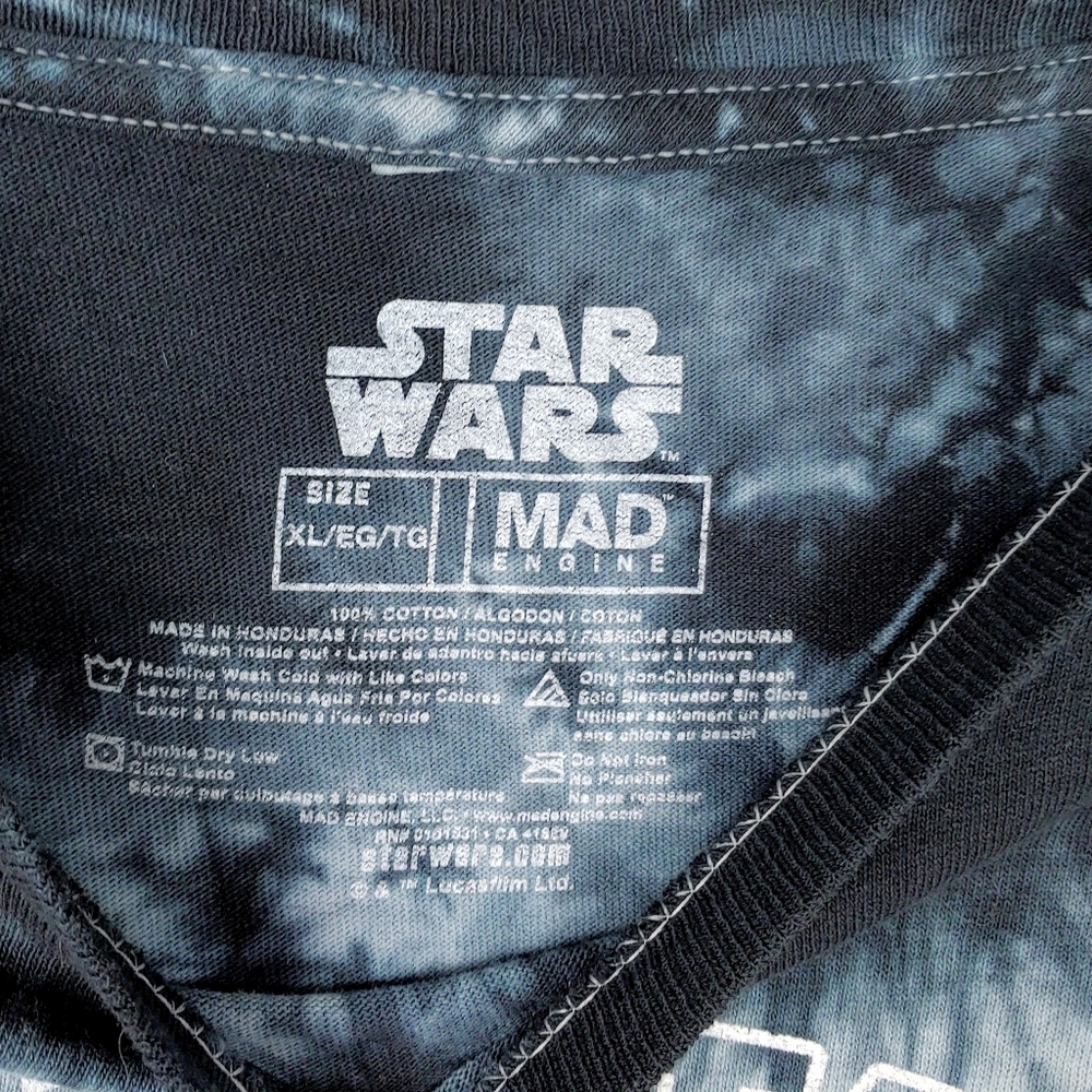 Star Wars Mens L Darth Vadar Het Out of My Galaxy - Picture 2 of 4